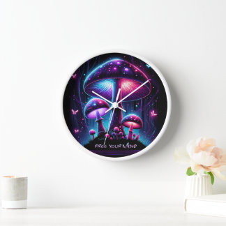 Horloge murale en acrylique gratuite