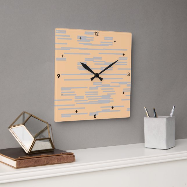 Horloge murale en acrylique PeachButter  (Bureau)
