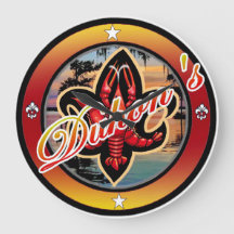 Horloge murale en acrylique personnelle 4u