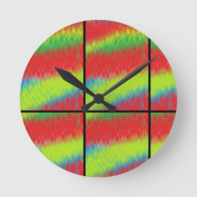 Horloge murale en acrylique surdimensionnée pour v (Recto)
