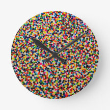 Horloge murale en art nu