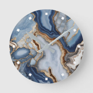 Horloge murale en marbre d'Agate