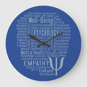 Horloge murale faite sur commande de couleur de