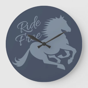 Horloge murale faite sur commande libre de tour