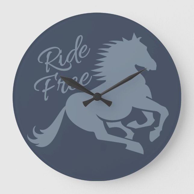 Horloge murale faite sur commande libre de tour (Recto)