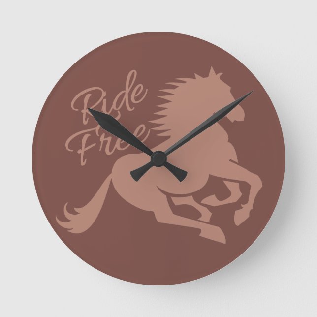 Horloge murale faite sur commande libre de tour (Recto)