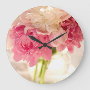 Horloge Murale Fleurs