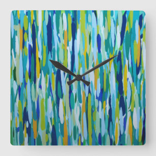 Horloge murale flottante