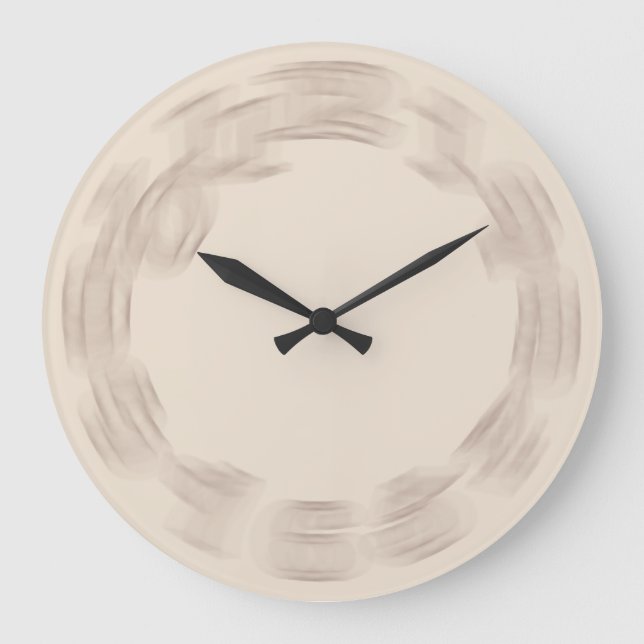 Horloge murale geek temporel III (Recto)