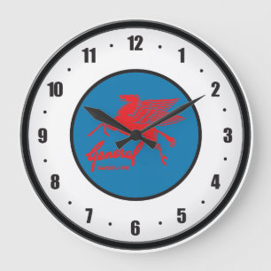 Horloge murale générale de cru de gaz