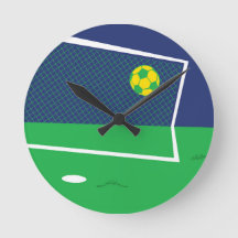 Horloge murale gratuite de football TIme