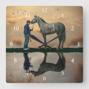Horloge murale Gray Horaire Et Groom OTTB