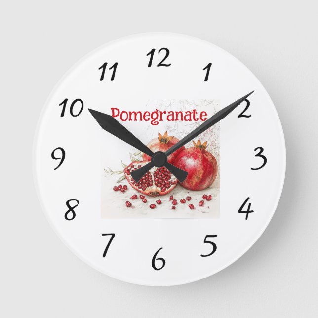Horloge murale Grenade (Recto)
