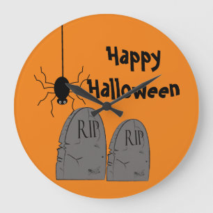 Horloge murale Halloween