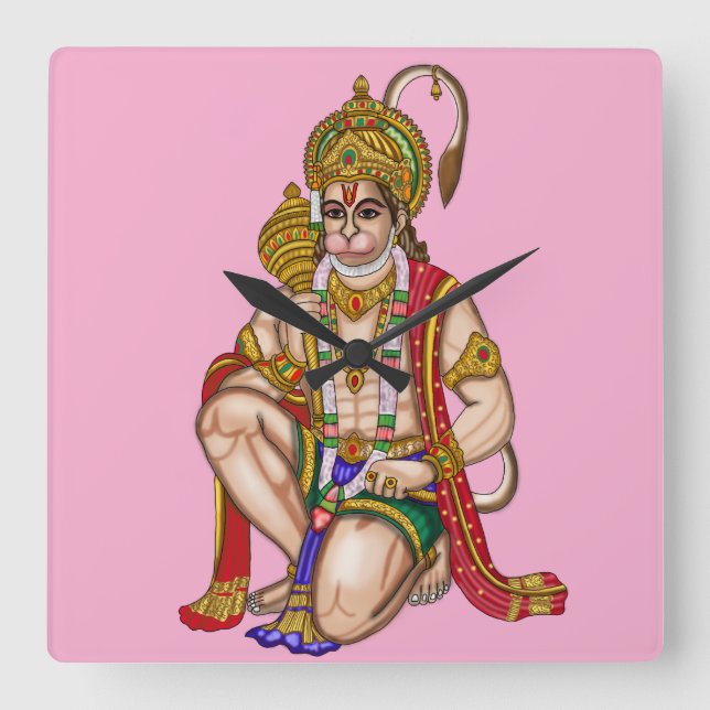 Horloge murale Hanuman (Recto)