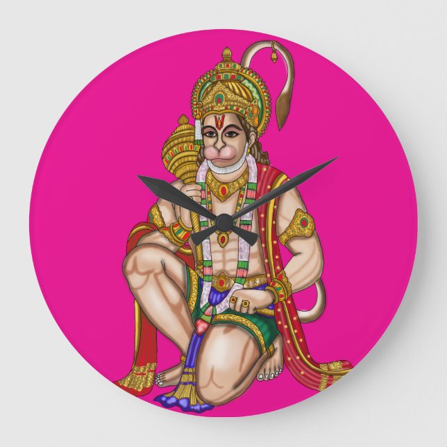 Horloge murale Hanuman (Recto)
