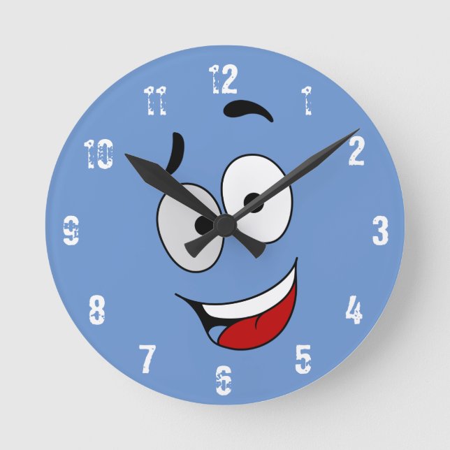 Horloge murale Happy Kook Art Clock (Recto)