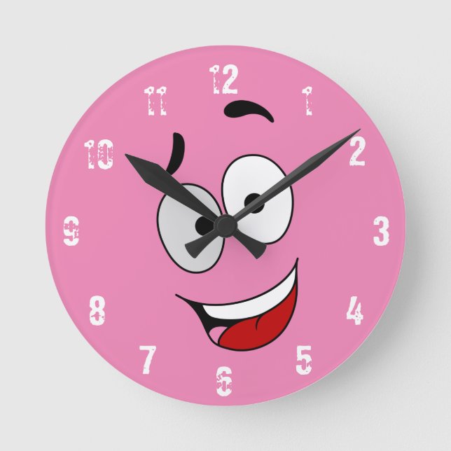 Horloge murale Happy Kook Art Clock (Recto)