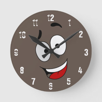 Horloge murale Happy Kook Art Clock