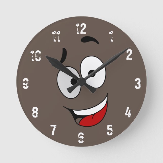 Horloge murale Happy Kook Art Clock (Recto)