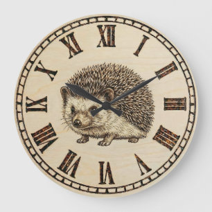 Horloge murale Hérisson