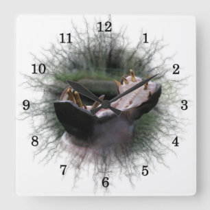 Horloge murale Hippo