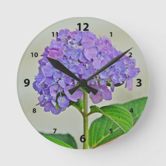 Horloge murale Hydrangea