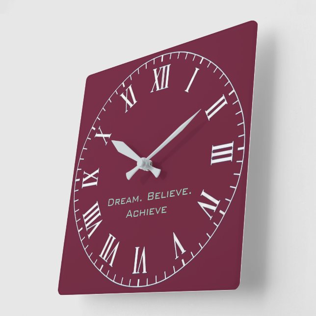 Horloge Murale Inspirante Moderne (Angle)