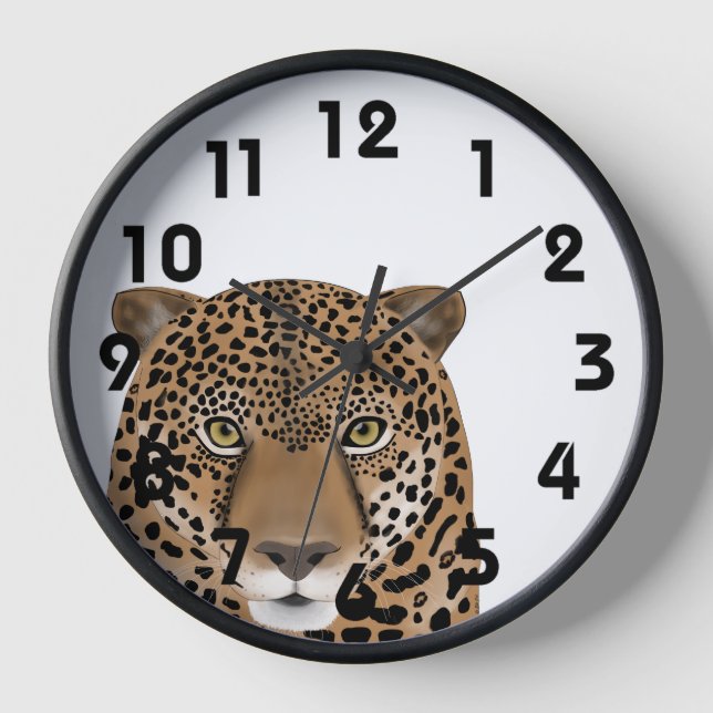 Horloge murale Jaguar (Recto)
