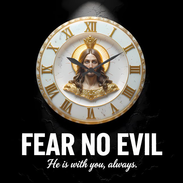 Horloge murale Jésus Roi des Rois Marbre (Créateur téléchargé)