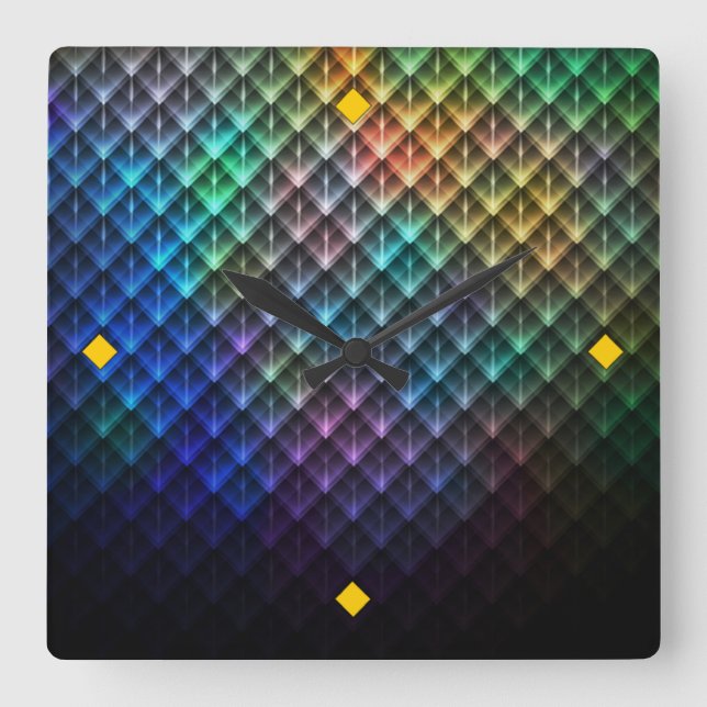 Horloge murale Kaleidoscope (Recto)