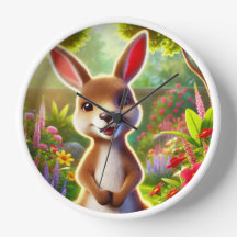 Horloge murale Kangaroo
