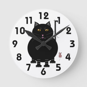 Horloge murale Kitty Kat