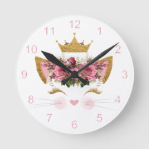 Horloge murale Kitty Princess