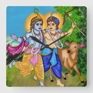 Horloge murale Krishna Balram