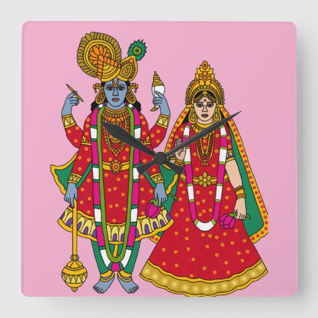 Horloge murale Lakshmi Narayan (Recto)