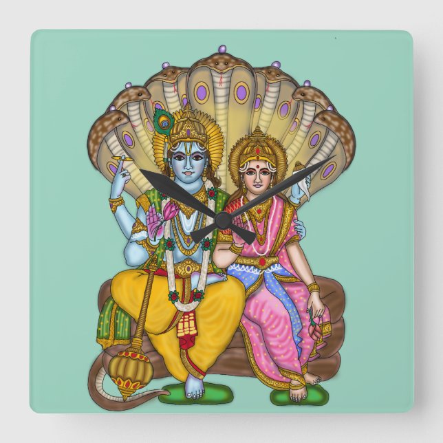 Horloge murale Lakshmi Narayan (Recto)