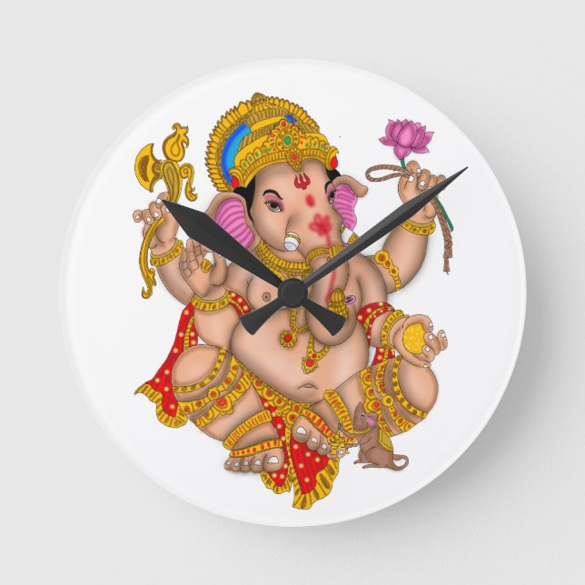 Horloge murale Lord Ganesha (Recto)