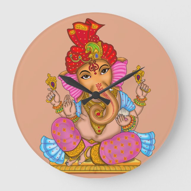 Horloge murale Lord Ganesha (Recto)