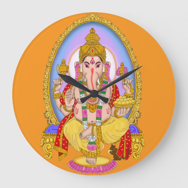 Horloge murale Lord Ganesha (Recto)