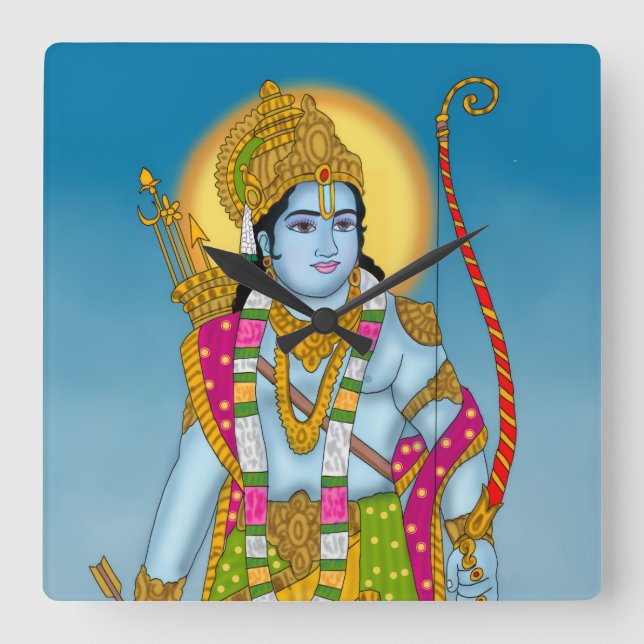 Horloge murale Lord Ram (Recto)
