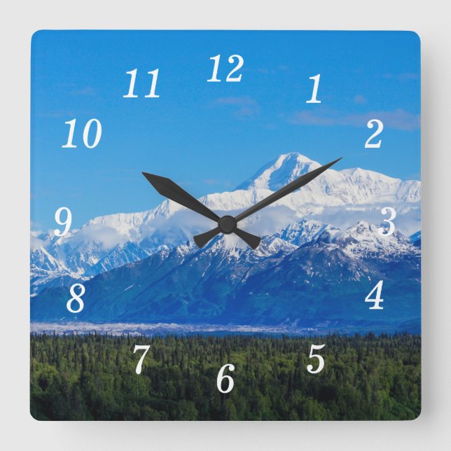 Horloge murale Majestic Mt McKinley (Recto)