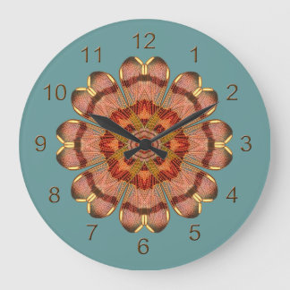 Horloge murale Mandala