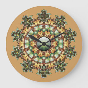 Horloge murale Mandala #1