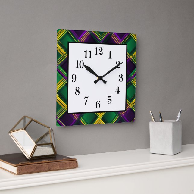 Horloge murale Mardi Gras (Bureau)