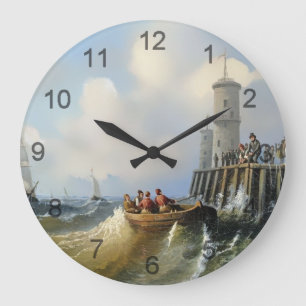 Horloge murale marine Vintage