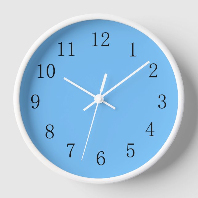 Horloge murale Maya Blue Kitchen (Recto)