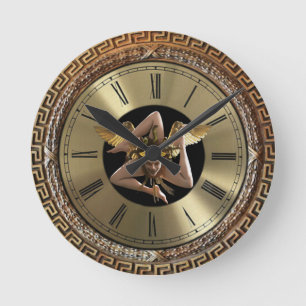 Horloge murale Medusa sicilienne