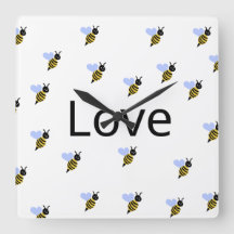 Horloge murale Minimaliste Amour – Desig Moderne R