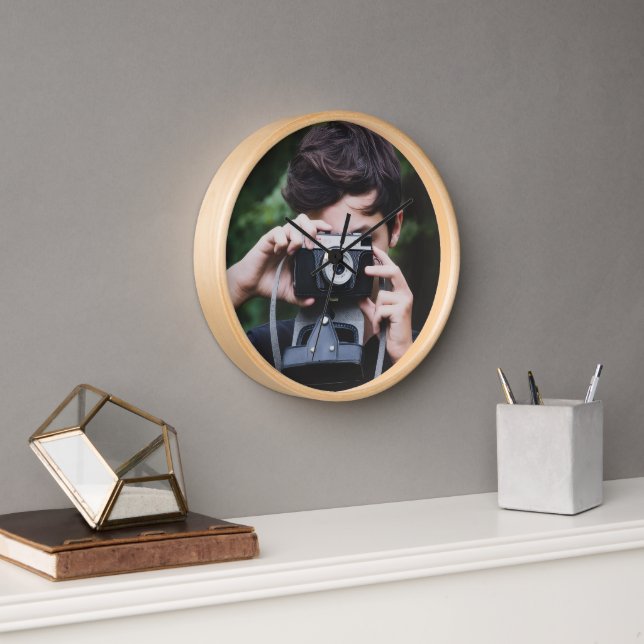 Horloge Murale Minimaliste Moderne (Bureau)